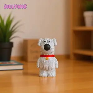 Dog Brian Griffin from Family Guy Knitted - Crochet