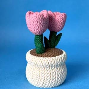 Knitted Tulip