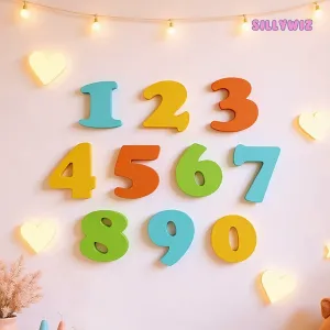 Number Set – 0 to 9 for Kids Learning and Decor