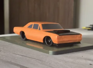 INPRIME R/C 1/32 SLOT CAR ROADRUNNER and CHASSIS
