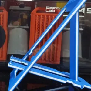 Folding phone stand