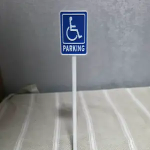 1/10 SCALE  HANDICAP PARKING SIGN