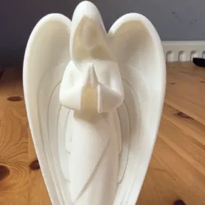 anjo em coração