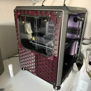 K1SE Left Side Enclosure with Opening for Glass Window