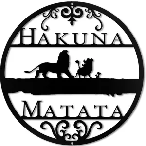 hakuna matata wall art