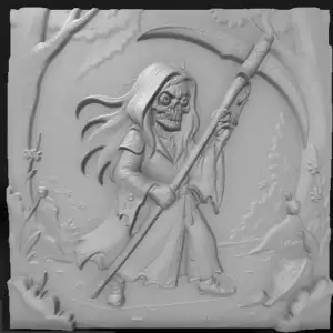 with a scythe 5