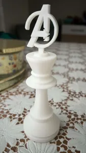 Hero Emblem Chess Piece – Decorative Display Model
