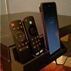 Charging Phone Holder with 2 Remote Slots