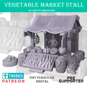 VEGETABLE MARKET STALL