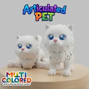 Persian Cat - Articulated Multicolor