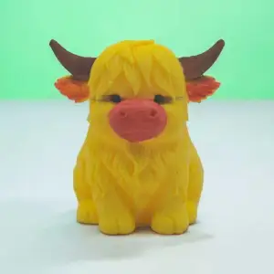 Cow Keychain
