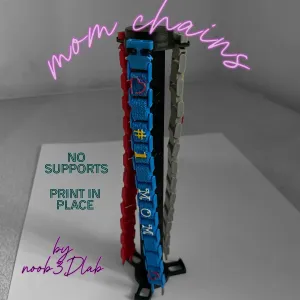 Mothers day mom hand chains with stand