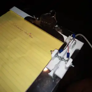 Non-iambic Morse code key with paddles V2