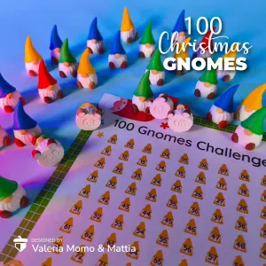 100 Gnomes Challenge + PDF! Christmas Game