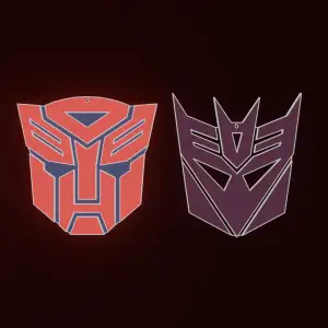 AUTOBOTS AND DECEPTICONS LOGO