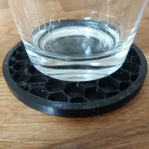 Drink coaster hexagon