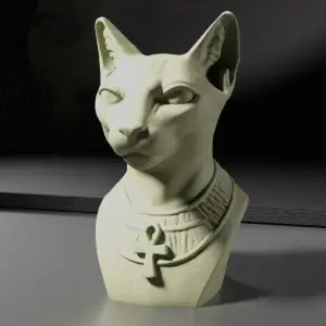Egyptian cat figurine