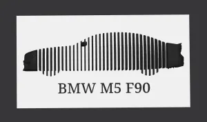 BMW M5 F90 Layered