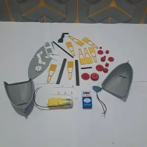 bo motor decor boat