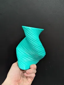 Neo-Toroid Twist Vase