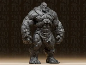 #074 Massive Fantasy Brute Colossus Miniature