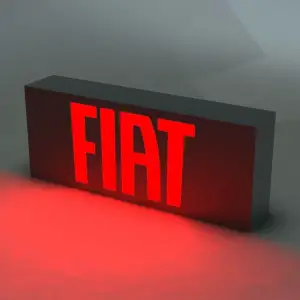 FIAT Logo Lamp Graphic Illuminator