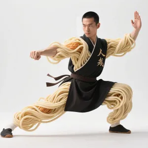 功夫面人