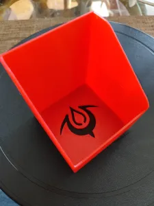 The Mark of Naga deck holder box for TCGs