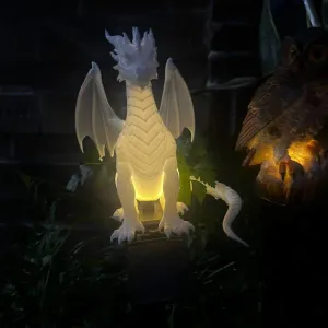 Dragon for solar lamp