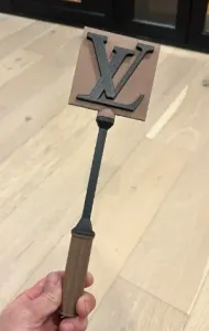 Luxury Credit Card Wand – Dual-Sided LV Inspired Magic Wand