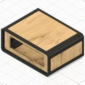 Caja para Reproductor/Radio de Auto Ver. 2
