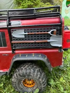 Tools and plates traxxas trx 4 Defender 1:10