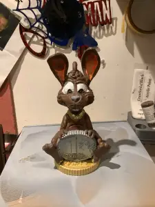 Rabbit on a ruble