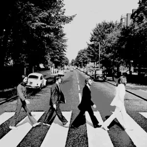 The Beatles - Abbey Road - BW Version