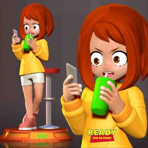 Kid Ochaco Uraraka