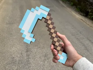 Minecraft Pickaxe (Diamond, NO CFS)