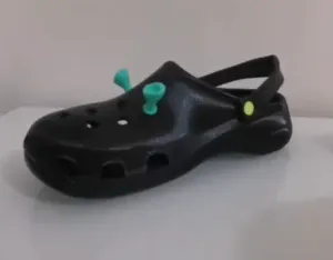 Shrek Ear gadget for Crocs