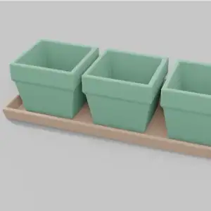 small flower pots