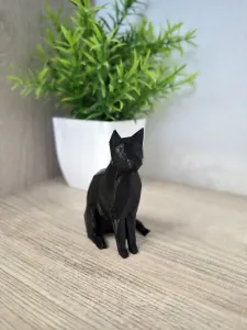 Geometric lowpoly cat