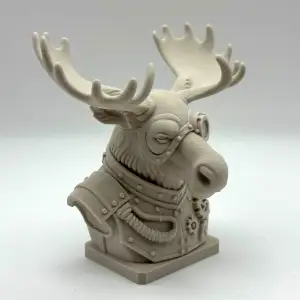 Steampunk Moose Bust