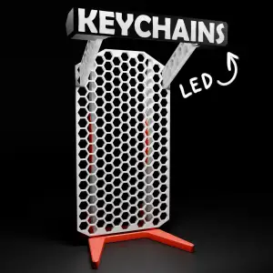 Keychains Hex Led Display for KYZ HSW Stand