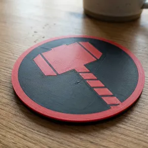 Thor Inspired Coaster