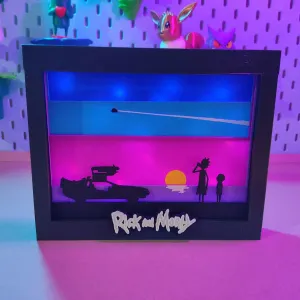 Rick And Morty Shadow Box Final