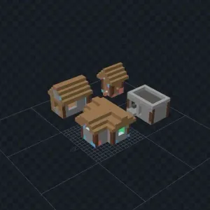 Minecraft Inspired Village Pack 1