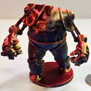 RPG Golem Steel Guardian Miniature