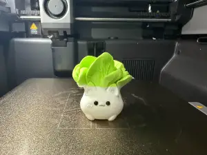 呆萌可爱小菜喵