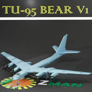 Tu-95 bear (4 asp inside)