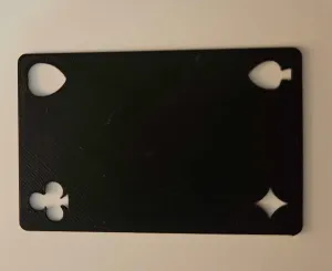 dealer token for playing card