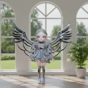 Princess with iron wings