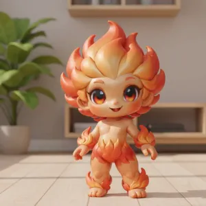 Flame Spirit Kid